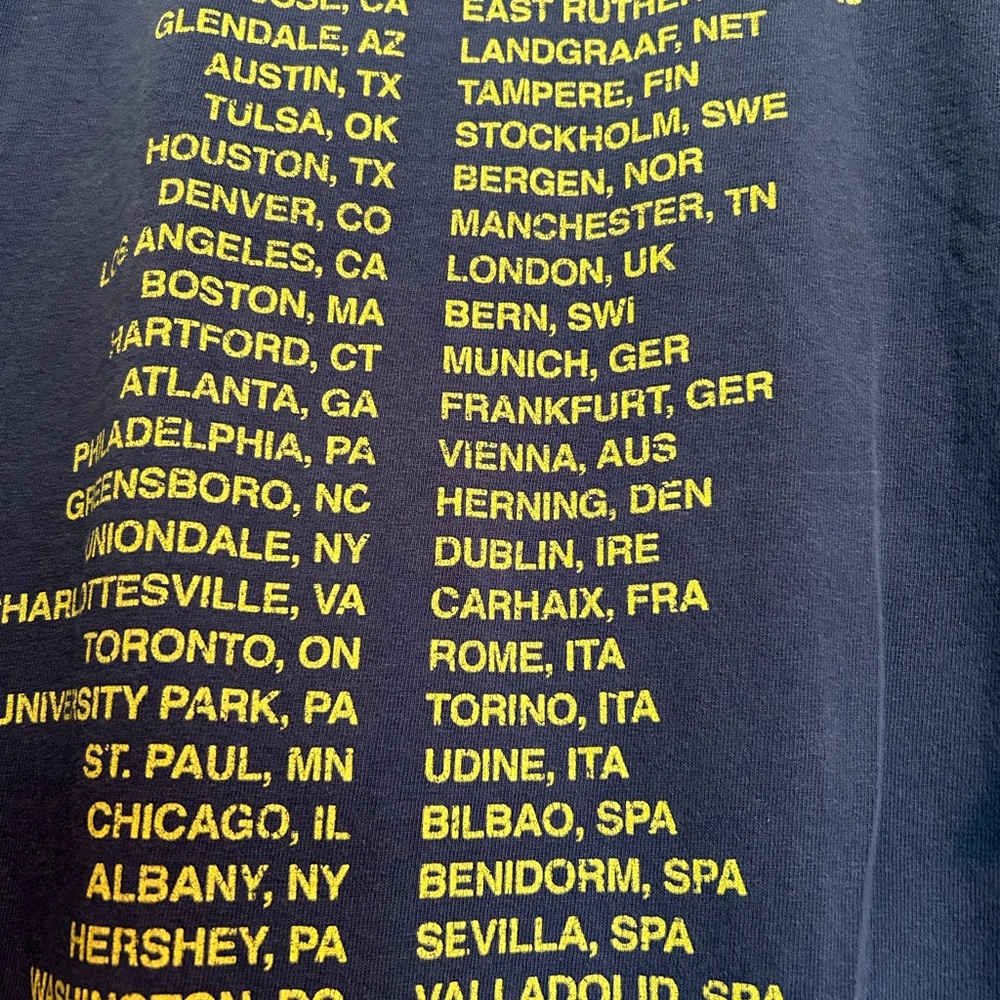 Bruce Springsteen Working On A Dream Tour 2009 Graphic T-Shirt Size XL - Picture 6 of 8